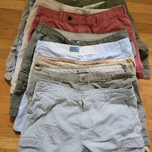 10 pairs  men's shorts bundle size 38 EUC